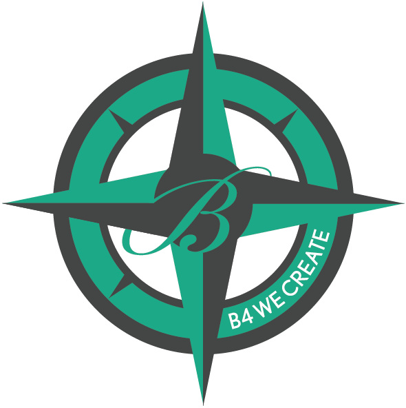 B4 We Create August Logo Experiment 