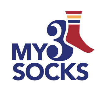 My 3 Socks Logo Design